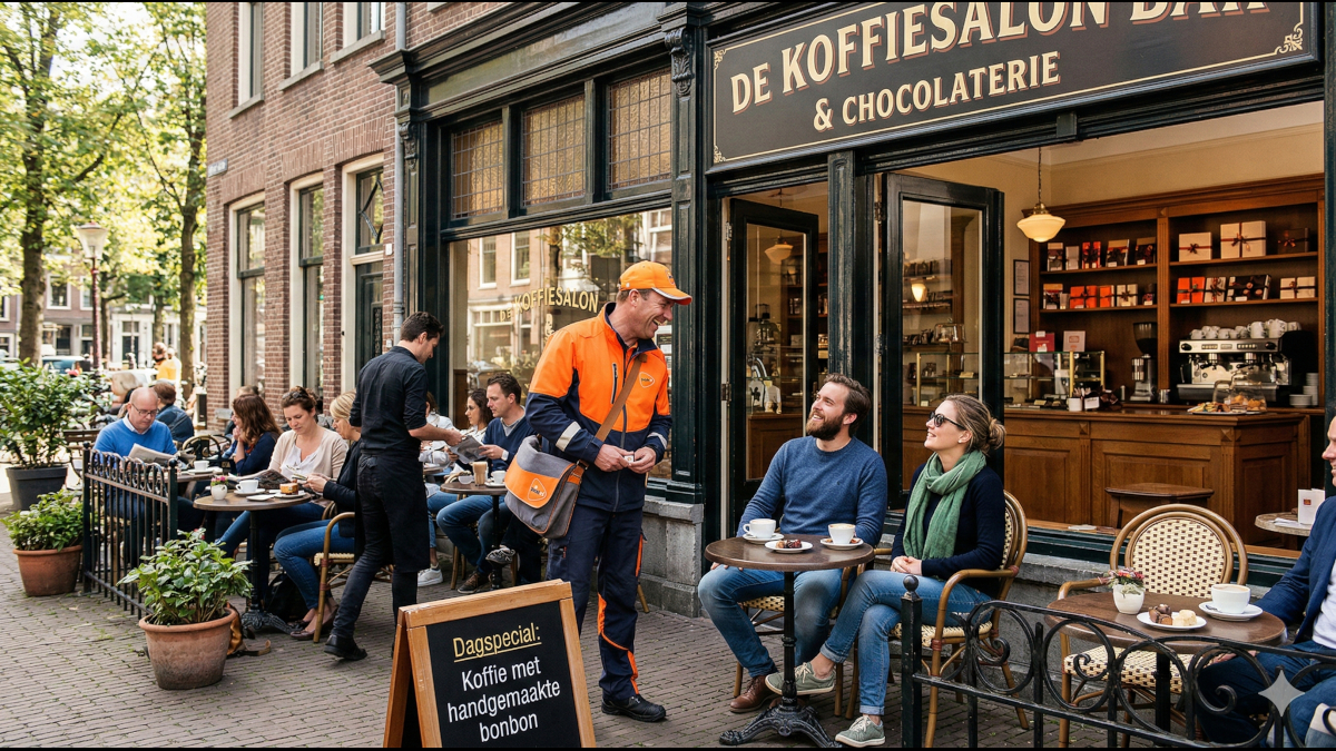 De koffiesalonsocialist