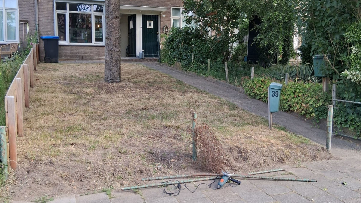 De perken te&nbsp;buiten?
